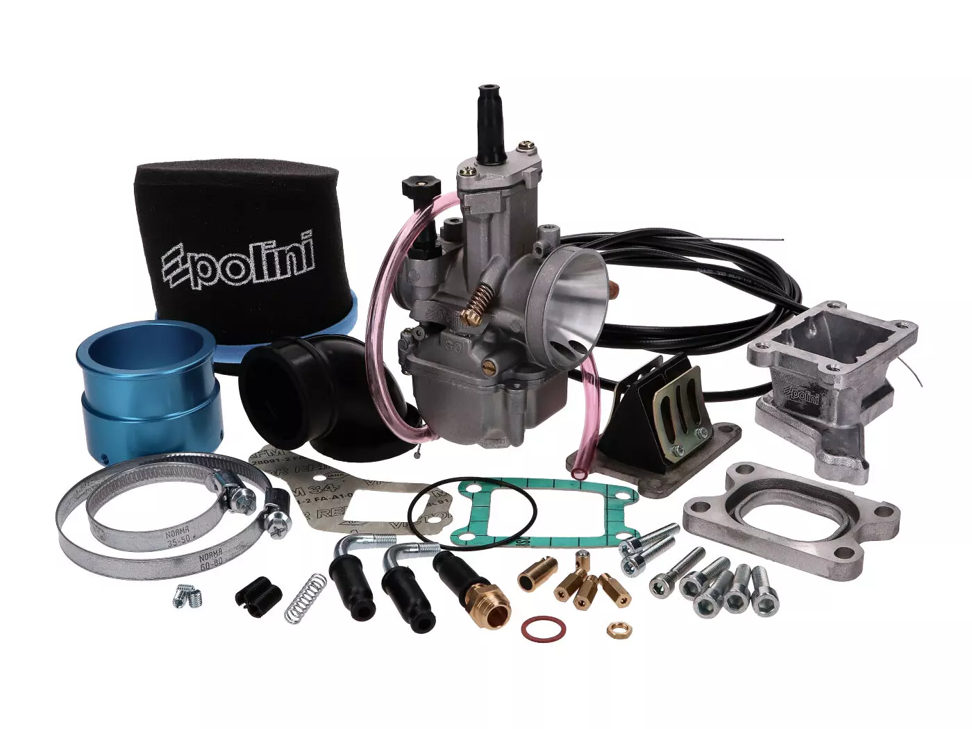 Carburateur kit Polini 30mm incl. Membraan  EinlassSysteem  voor Vespa PX