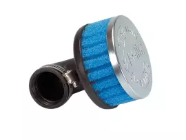 Luchtfilter Polini Special Air Box Filter kort 34mm 90° blauw