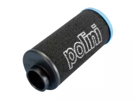 Luchtfilter Polini Evolution 2 39mm recht Zwart-blauw