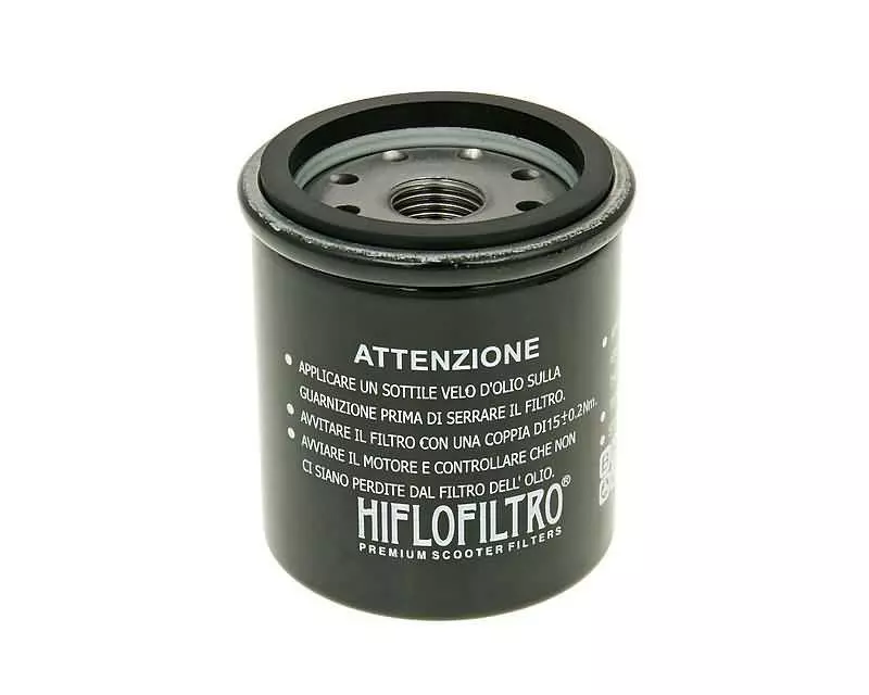 Oliefilter Hiflofiltro voor Maxi-Roller met 4-Takt Piaggio Motor