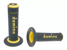 Handvaten set Domino A190 Off-Road zwart / geel