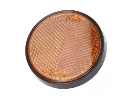 Reflector rond 55mm orange schroefbaar
