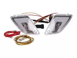 Knipperlicht Set achter Power1 LED wit voor Vespa GT, GTL, GTV, GTS 125-300