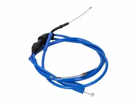 Gaskabel Compleet Doppler PTFE blauw voor Derbi Senda DRD X-Treme 11-, DRD Racing 11-, Aprilia RX 50, SX 50 11-, Gilera RCR, SMT 11