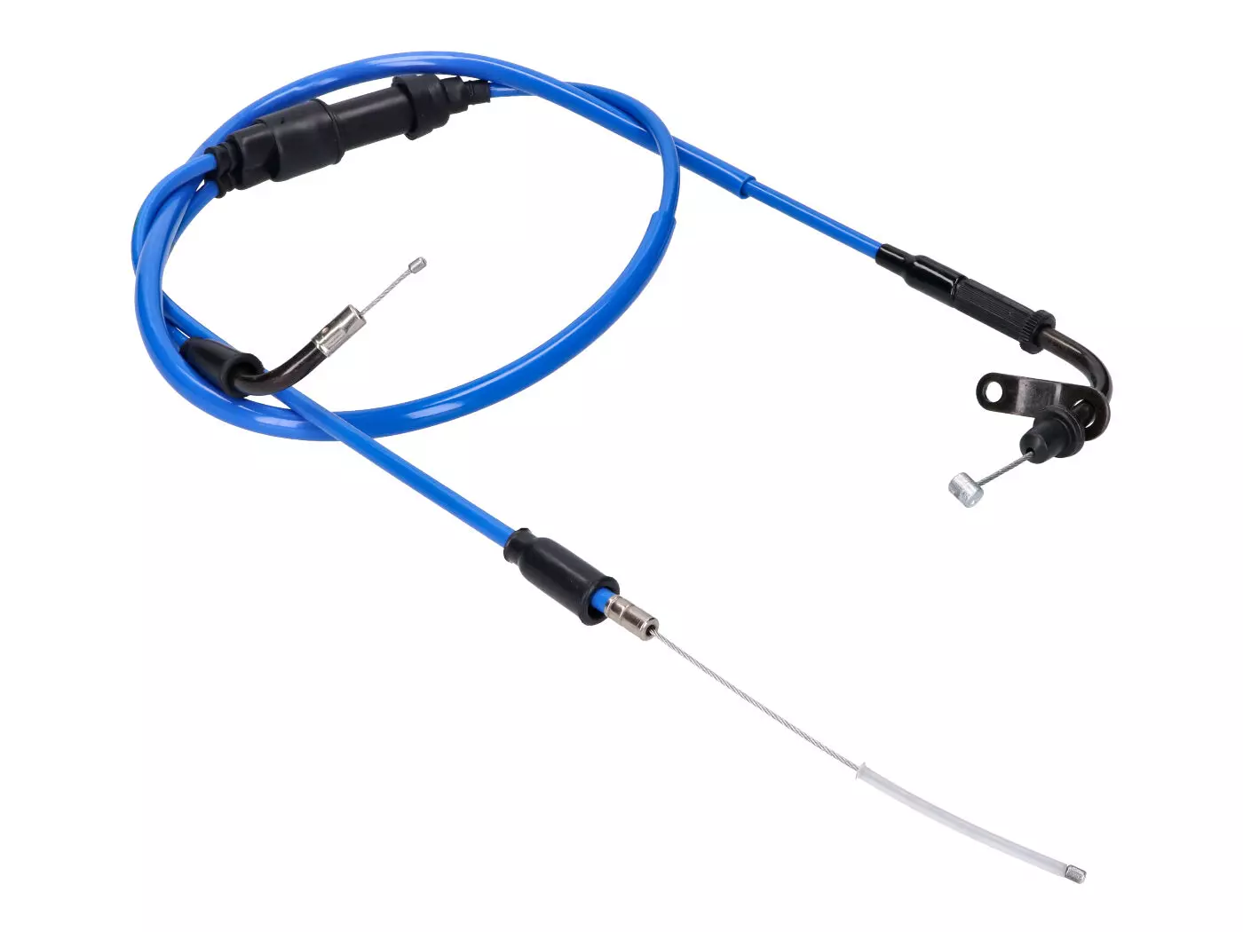 Gaskabel Compleet Doppler PTFE blauw voor Rieju MRT, MRX, SMX, RRX, Tango, RS3