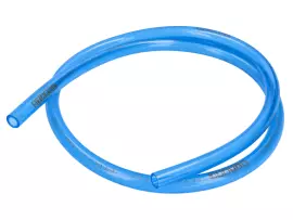 Benzineslang blauw transparant 1m, 7x12mm