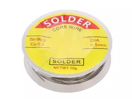 Soldeertin Rol 0,5mm, 10g, loodvrij
