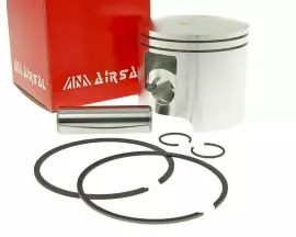 Zuiger Kit Airsal Racing 76,6cc 50mm voor Derbi Senda GPR, Gilera GSM SMT RCR Zulu EBE, EBS