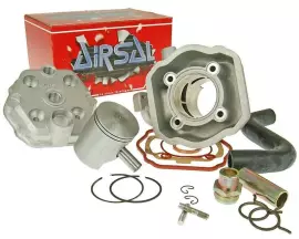 Cilinderkit Airsal Tech-Piston 69,5cc 47,6mm voor Peugeot verticaal LC
