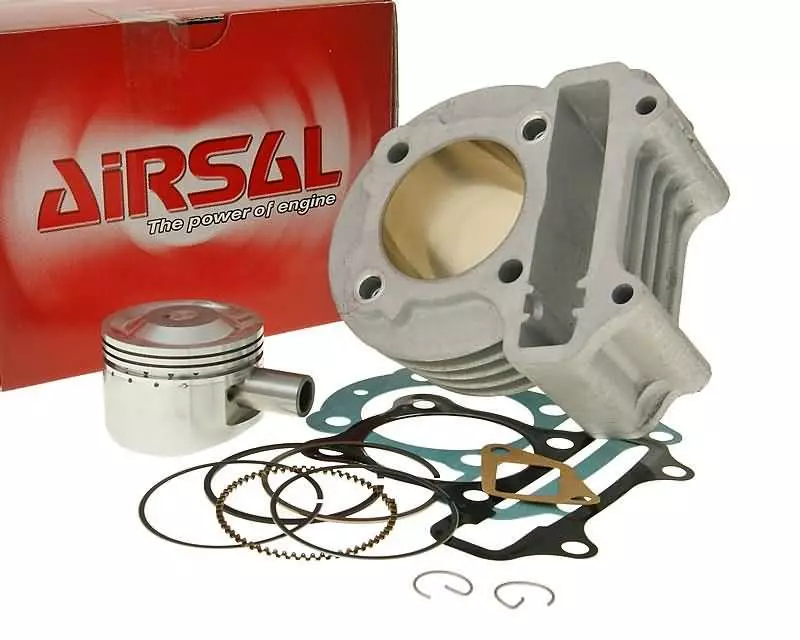 Cilinderkit Airsal Sport 81,3cc 50mm voor 139QMB, GY6 50cc, Kymco 50 4T