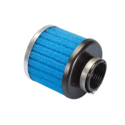 Luchtfilter Polini Special Air Box Filter 36mm recht blauw