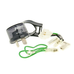 Knipperlicht relais Koso digitaal voor LED of Standard - 3-polig 12V met Adapterkabel