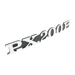 Embleem "PX200E" voor Zijkap voor Vespa PX 200 E