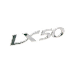 Embleem "LX50" voor Zijkap voor Vespa LX 50