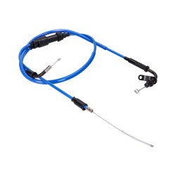 Gaskabel Compleet Doppler PTFE blauw voor Rieju MRT, MRX, SMX, RRX, Tango, RS3
