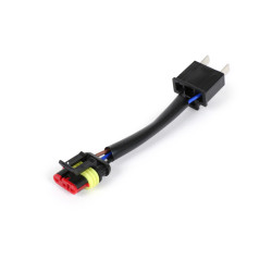 Kabel-Adapter-Kit Scheinwerferumrüstung H4 naar Originele PIAGGIO LED Koplamp BGM PRO Vespa Primavera 50-125-150, Sprint 50-125-150, GTS125-300 (2014-2018)