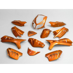Kappenset EDGE 13-delig orange Metaalic voor Peugeot Speedfight 2