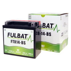Scooter accu Fulbat FTX14-BS MF onderhoudsvrij