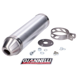 Einddemper Giannelli Aluminium voor Aprilia RS4 50 11-15, GPR 50 10-15