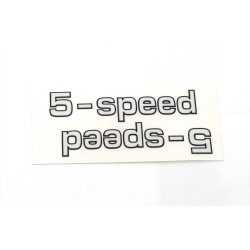 Sticker Set 5-Speed Zijkap Kap voor Zündapp GTS 50 5 Gang