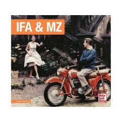 Buch IFA & MZ Geschichte 1950 - 1991, 95 Seiten 23cm hoch 24,5cm breed voor Brommer Mokick