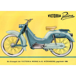 Werbeplakat Victoria 29 cm 42 voor Brommer Mokick