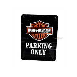 Harley Parking Only Blechschild klein