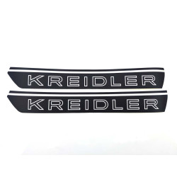 Tank Sticker Farbe zwart wit voor Kreidler Florett RMC RS