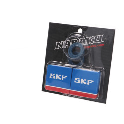Krukaslager Set Naraku SKF C4 Metalen kooi voor Derbi EBE, EBS, D50B0 vervangen door  NK104.21