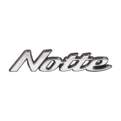 Embleem "Notte" voor Vespa GT, GTS, GTV, Sprint