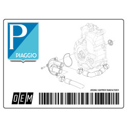 Pakking Cilindervoet OEM 0,4mm voor Piaggio Leader, Quasar 125-300cc vervangen door PI-875112