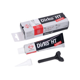 Vloeibare pakking Dirko HT Silikon zwart -60°C van +315°C 70ml