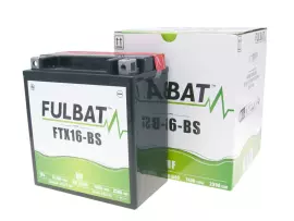 Scooter accu Fulbat FTX16-BS MF onderhoudsvrij