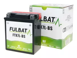 Scooter accu Fulbat FTX7L-BS MF onderhoudsvrij