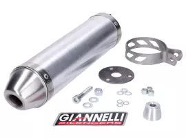 Einddemper Giannelli Aluminium voor Yamaha TZR 50 04-15