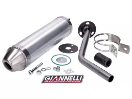 Einddemper Giannelli Aluminium voor Aprilia RX 99-04, MX 02-04