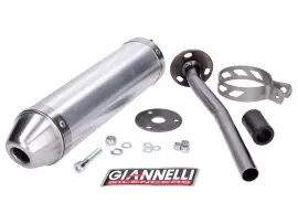 Einddemper Giannelli Aluminium voor Yamaha DT 50 R 98-03, MBK X-Limet 98-03