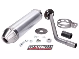 Einddemper Giannelli Aluminium voor Beta RR 50 Enduro / Motard 12-16, Enduro 50 Factory 15-16