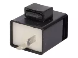 Knipperlicht relais 2-polig digitaal voor LED / Standard 1-100 Watt met Signalton