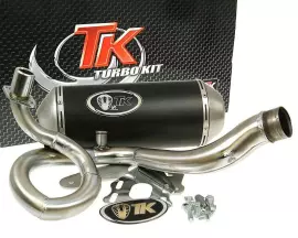 Uitlaat Turbo Kit GMax 4T voor Vespa LX, LXV, S 125, 150 4T AC 09-13