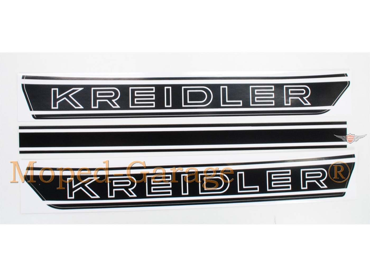 Tankaufkleber, 3-delig voor Kreidler Florett RS, RMC