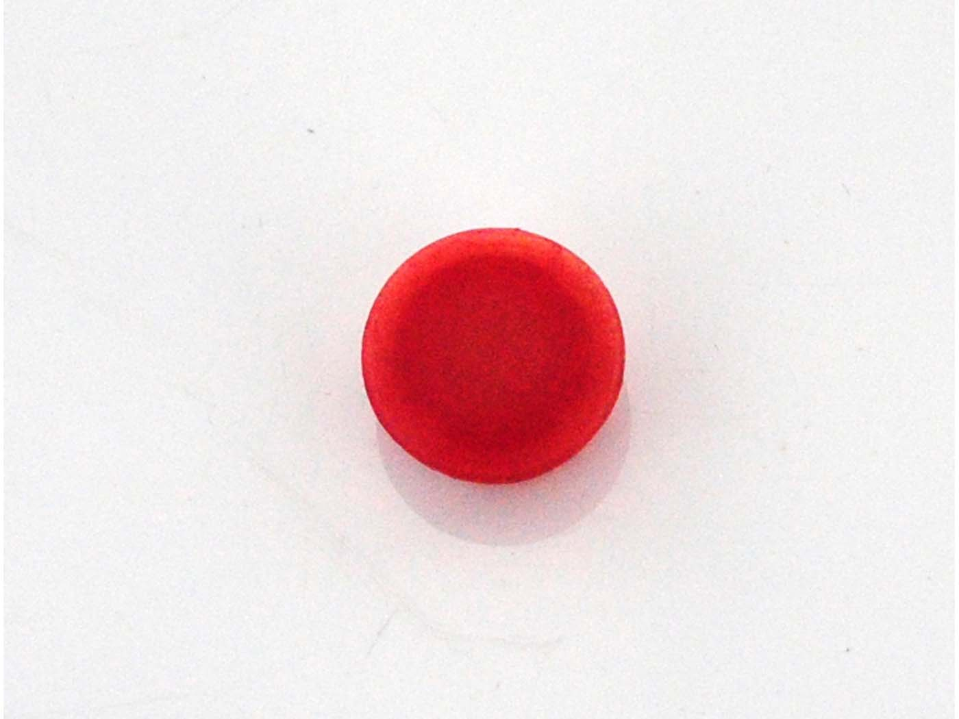 Stuur Deckel EinbaudurchMeter ca. 10mm Farbe rood voor Kreidler Florett RS K 54/53, Florett TM K 54/54