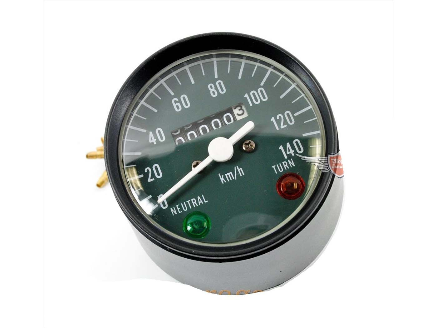 Tacho Yamaha Diameter Indicator ca. 75mm AussendurchMeter 82/90mm Schroefdraad M12 Vierkant 3mm voor FS, Suzuki K 50