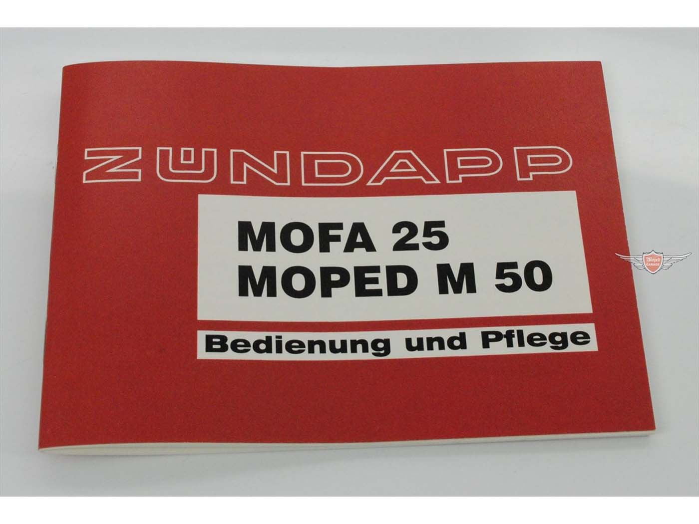 Bedienung en Onderhoud Handbuch Daten Technik Neu voor Zündapp Bergsteiger M 25 M 50