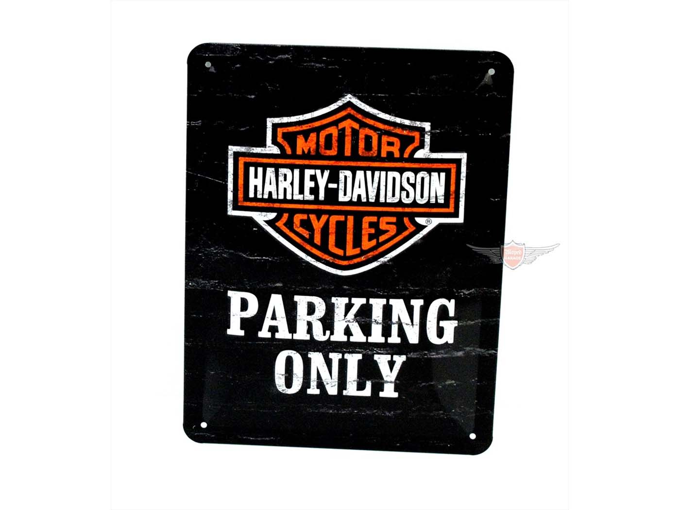 Blech Schild Hoch ca. 200mm breed 150mm Kräftige Farben voor Harley