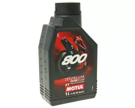 2-Takt Olie / Mengolie Motul 800 Factory Line Road Racing 1 Liter