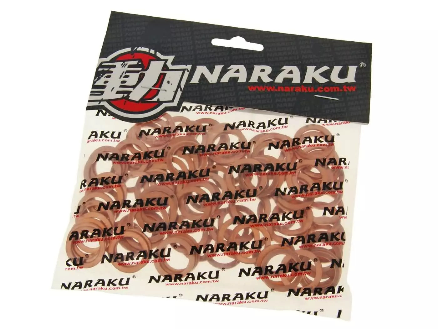 Afdichtring  koper Naraku 14x20x1,5mm 100 Stuks