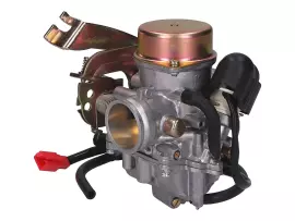 Carburateur Naraku 30mm (membraangestuurd) voor Piaggio 125-250cc