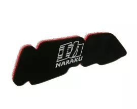 Luchtfilter element Naraku Double Layer voor Piaggio 50 2T (98-)