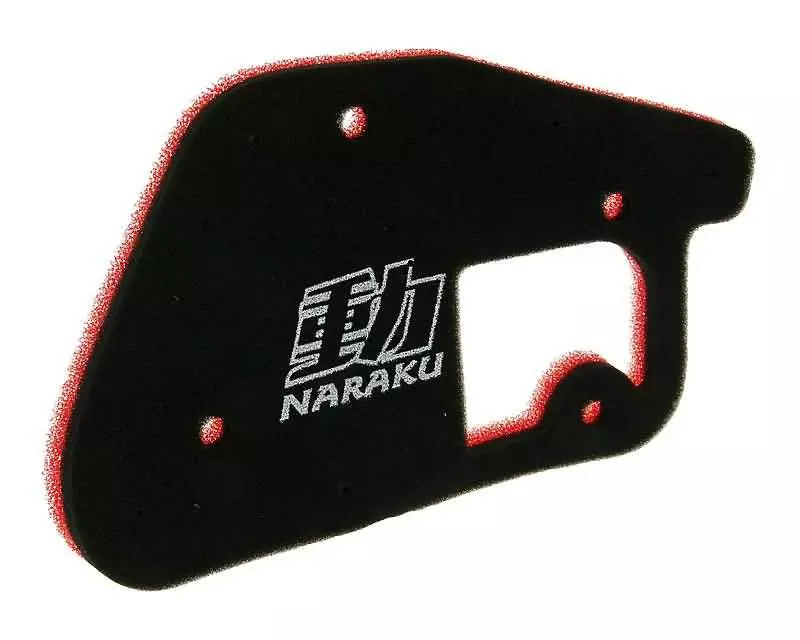 Luchtfilter element Naraku Double Layer voor Yamaha BWs, MBK Booster